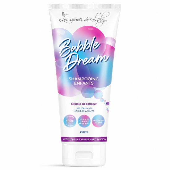 LES SECRETS DE LOLY BUBBLE DREAM - SHAMPOOING DOUX ENFANT 250ML