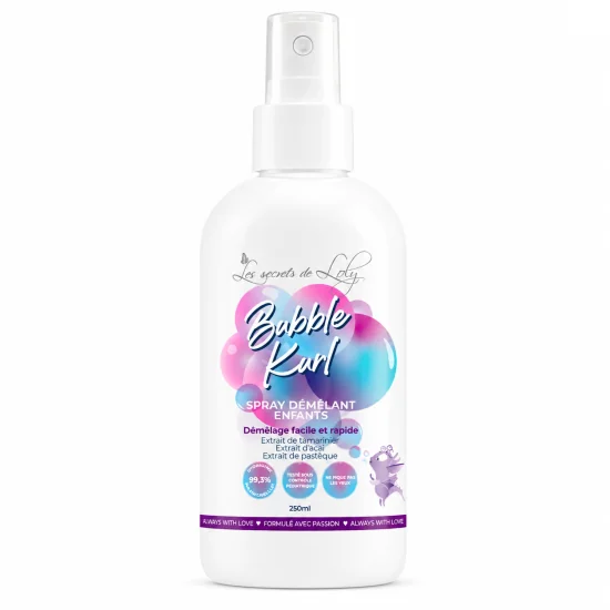 LES SECRET DE LOLY BUBBLE KURL - SPRAY DEMELANT ENFANT 250ML