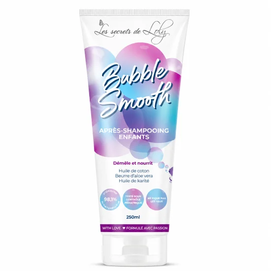 LES SECRETS DE LOLY -  BUBBLE SMOOTH APRES SHAMPOOING ENFANT 250ML