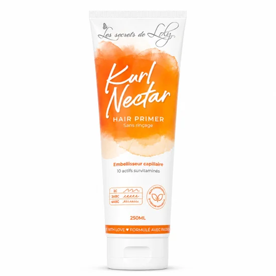 LES SECRETS DE LOLY KURL NECTAR - CREME SANS RINCAGE REPARATRICE HYDRATANTE 250ML