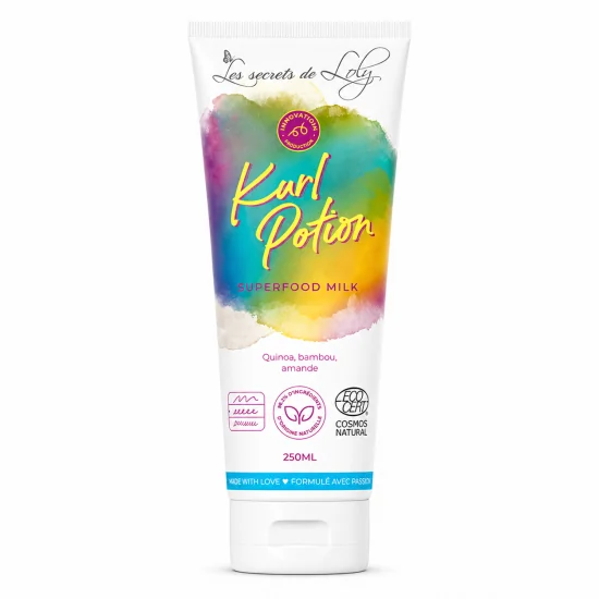 LES SECRETS DE LOLY KURL POTION - CREME SANS RINCAGE DEFINISSANTE HYDRATANTE 250ML