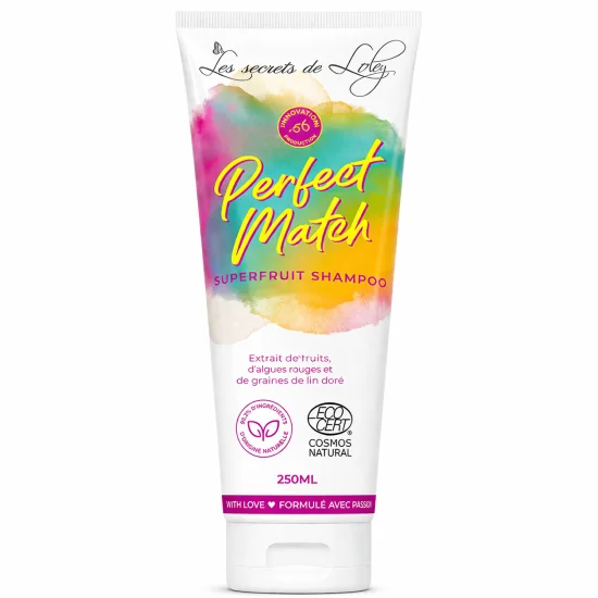 LES SECRETS DE LOLY PERFECT MATCH - SHAMPOOING LEGER CHEVEUX BOUCLES ONDULES 250ML