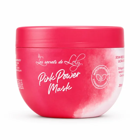 LES SECRETS DE LOLY PINK POWER - MASQUE RESTRUCTURANT 300ML