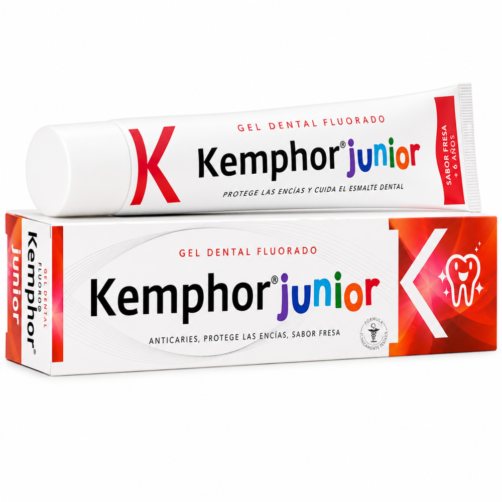 KEMPHOR JUNIOR - DENTIFRICE POUR ENFANTS GOUT FRAISE 75ML