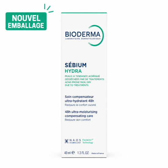 Bioderma Sébium Hydra Soin hydratant compensateur - 40ml pour Beauté