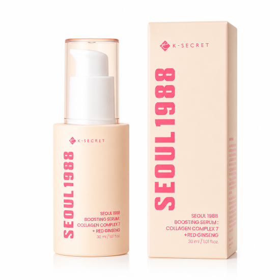 K SECRET SEOUL 1988 - BOOSTING SERUM COLLAGEN COMPLEX 7+RED GINSENG 30ML