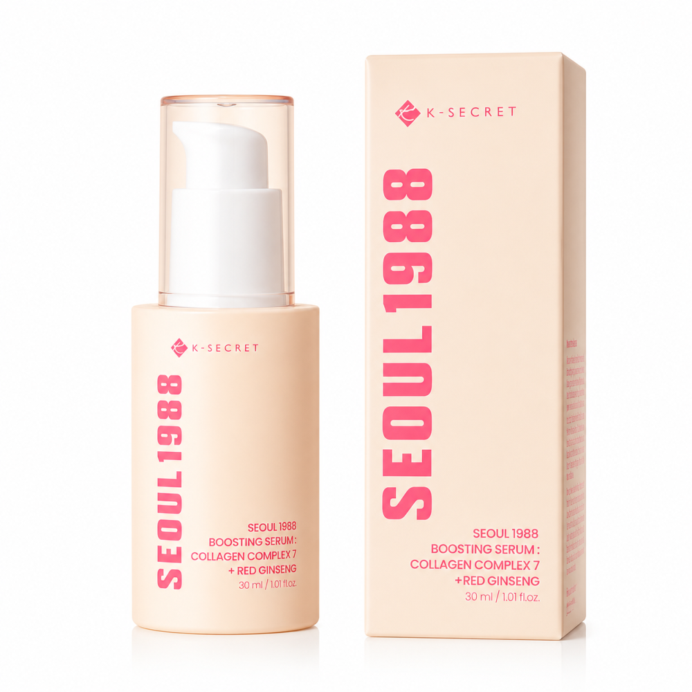 K SECRET SEOUL 1988 - BOOSTING SERUM COLLAGEN COMPLEX 7+RED GINSENG 30ML