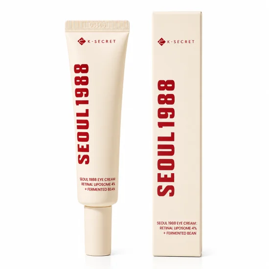 K-SECRET SEOUL 1988 - CREME CONTOUR DES YEUX LIPOSOMES DE RETINAL 4 %+ FEVE FERMENTEE 30ML