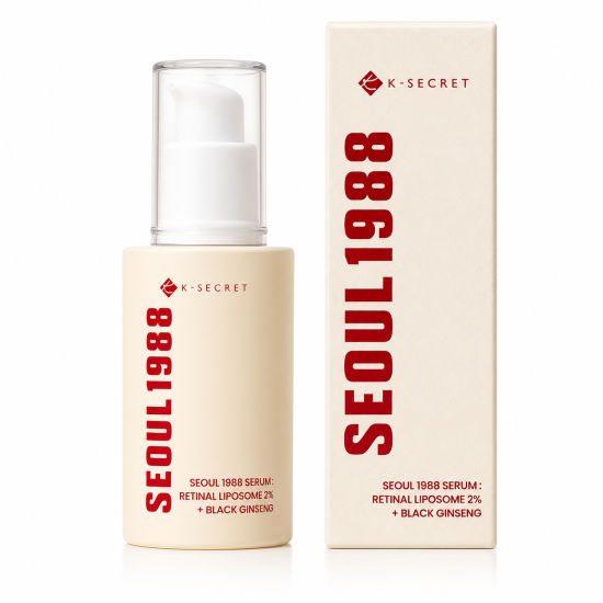 K-SECRET SEOUL 1988 - SERUM LIPOSOMES RETINIENS 2% + GINSENG NOIR 30ML