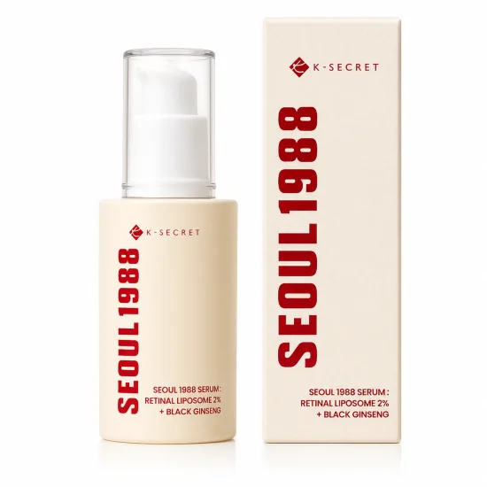 K-SECRET SEOUL 1988 - SERUM LIPOSOMES RETINIENS 2% + GINSENG NOIR 30ML
