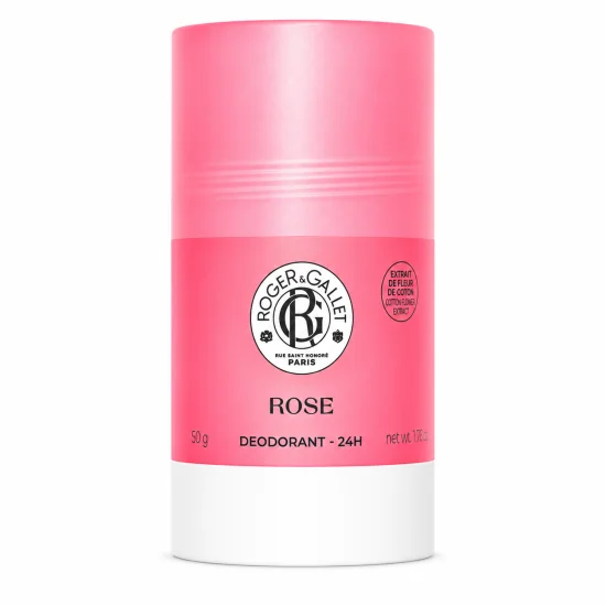 ROGER & GALLET - DEODORANT STICK ROSE 24H 50g