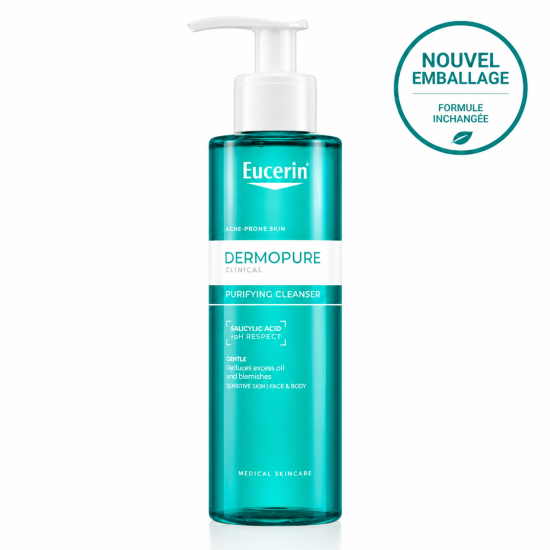 EUCERIN DermoPure Gel Nettoyant 200ML pour Beauté