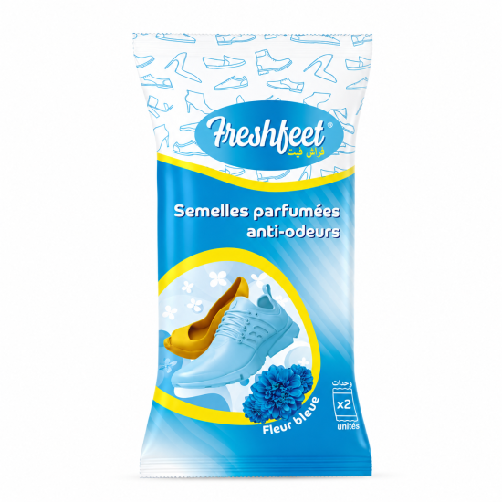 FRESH FEET SEMELLES ANTI ODEUR2 PIECES