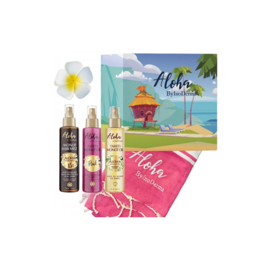 ALOHA COFFRET SUMMER BODY and HAIR CARE - Pink pour Beauté
