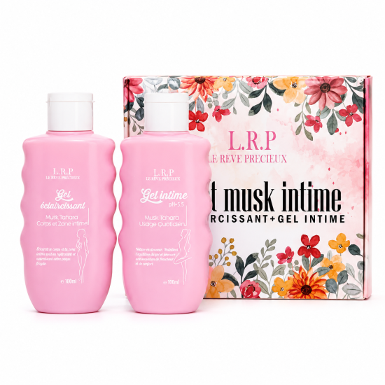LRP - COFFRET MUSK INTIME : GEL ECLAIRCISSANT 100ML + GEL INTIME 10...