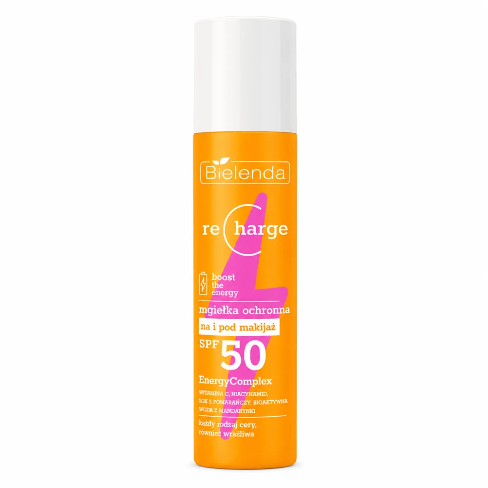 BIELENDA RECHARGE BOOST - BRUME VISAGE PROTECTRICE SPF50 75ML
