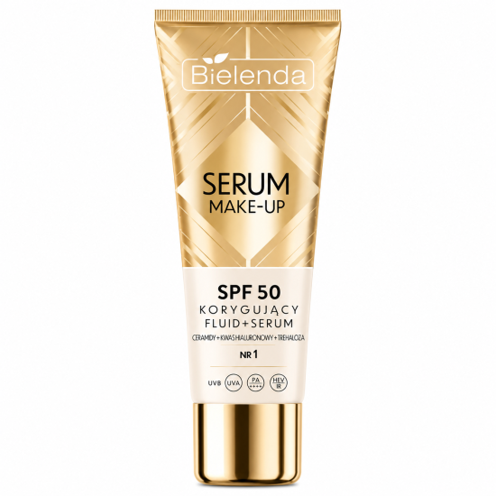 BIELENDA SERUM CORRECTIVE MAKE-UP FLUID SPF50 N1 LIGHT BEIGE 30ML