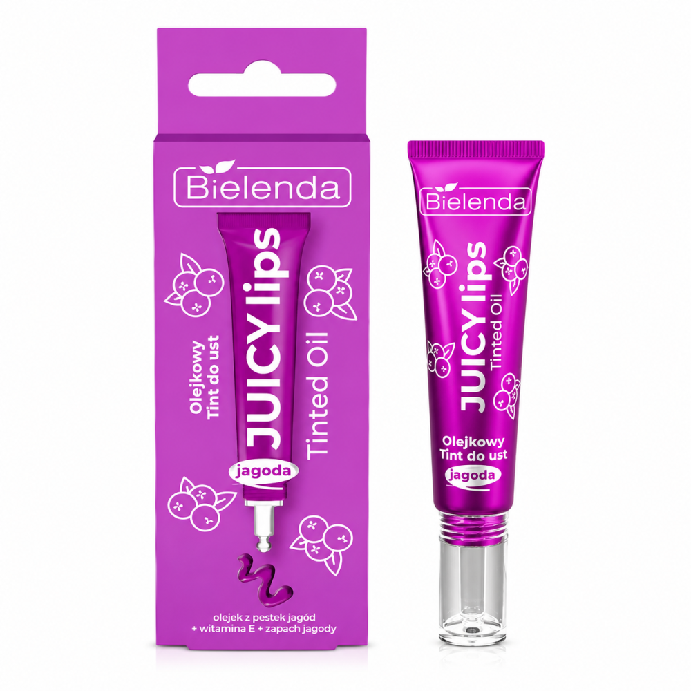 BIELENDA - JUICY LIPS HUILE À LÈVRES TEINTÉE MYRTILLE 10G