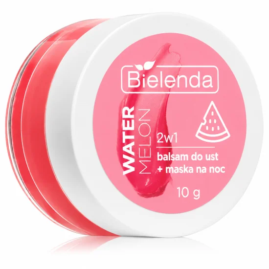 BIELENDA LIP CARE -  MASQUE DE NUIT + BAUME 2EN1 JUS DE PASTÈQUE & BEURRE DE KARITÉ 10 G