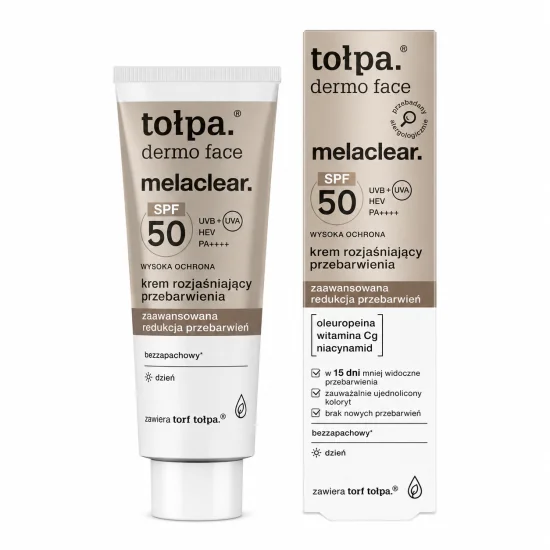 TOLPA MELACLEAR - CREME DE JOUR SPF50 40ML