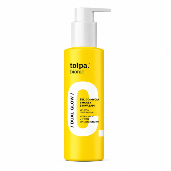 TOŁPA BIONIC DUAL – GLOW GEL NETTOYANT VISAGE AUX ACIDES 195 ML