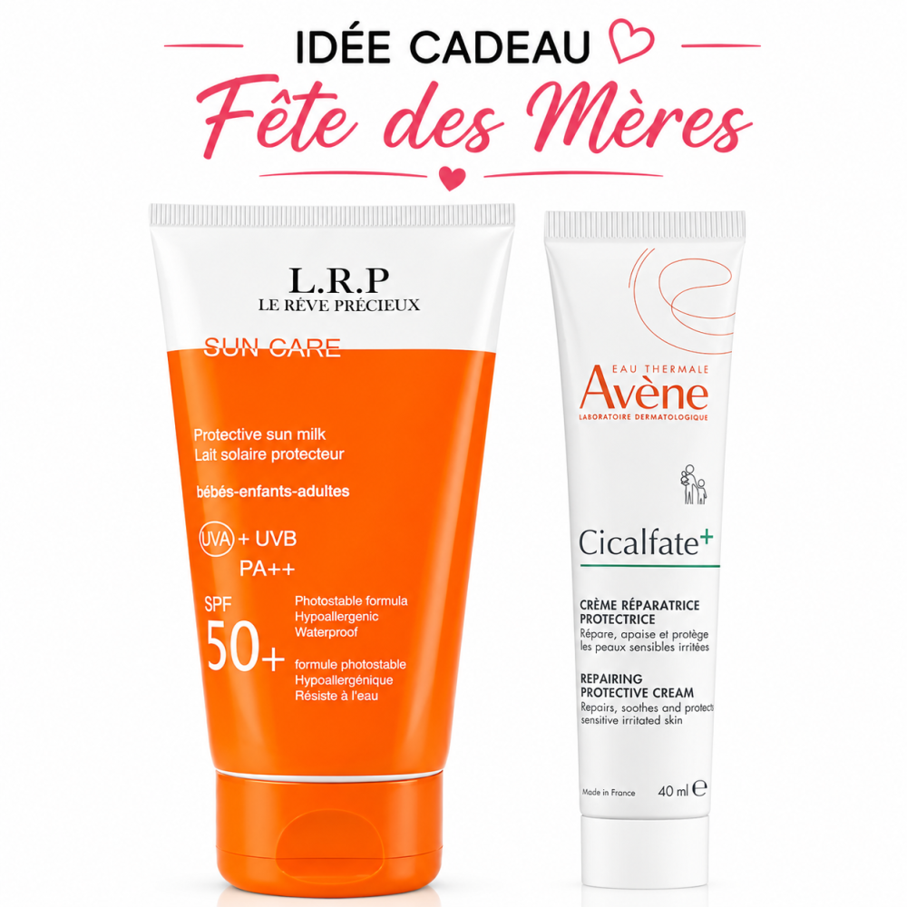 PACK - LRP LAIT SOLAIRE MINERAL SPF50+ + AVENE CICALFATE CREME REPARATRICE 40ML