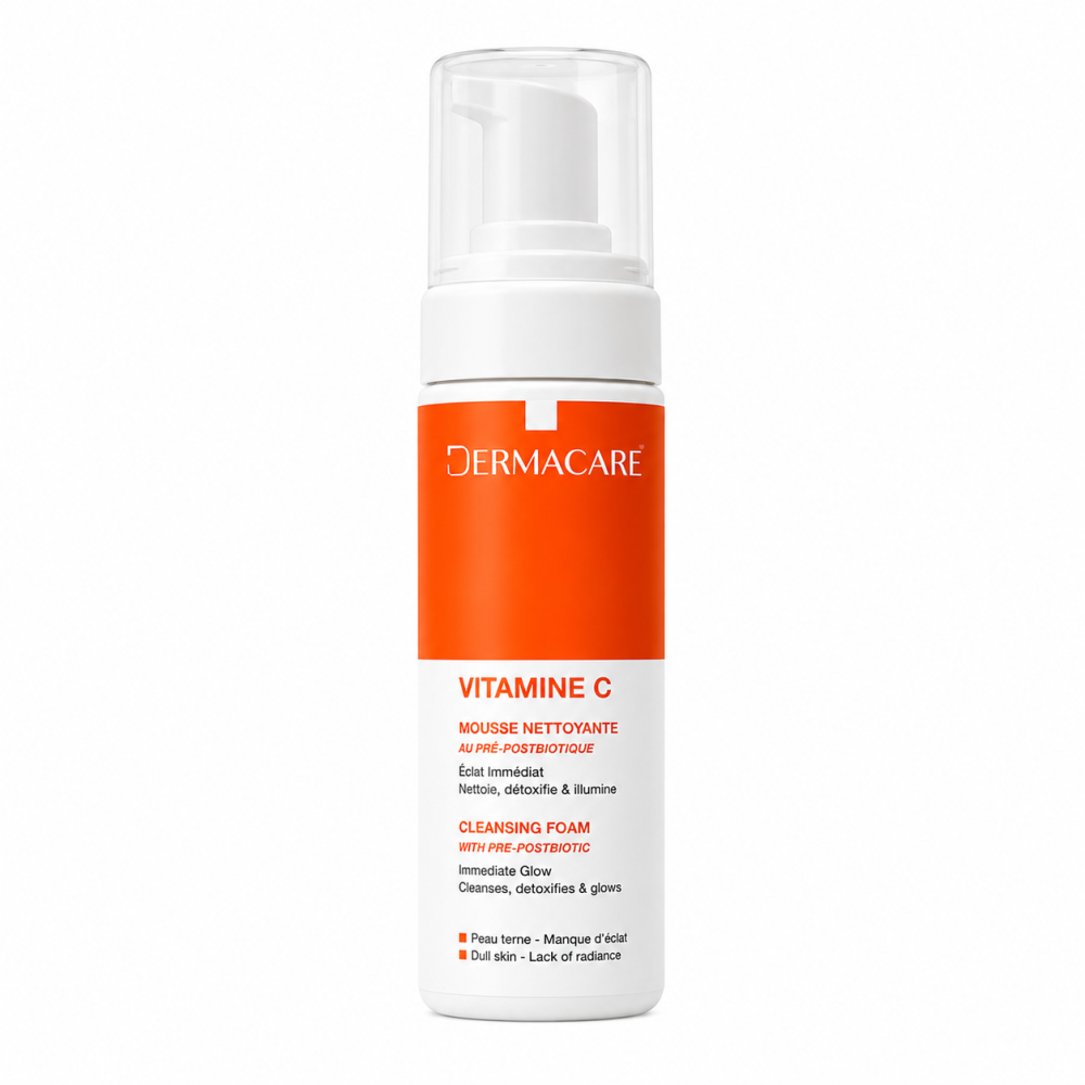 DERMACARE - MOUSSE NETTOYANTE VITAMINE C 150ML