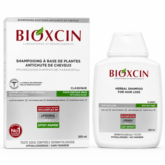 Bioxsine Shampooing Anti-Chute Cheveux Gras 300 ml pour Beauté