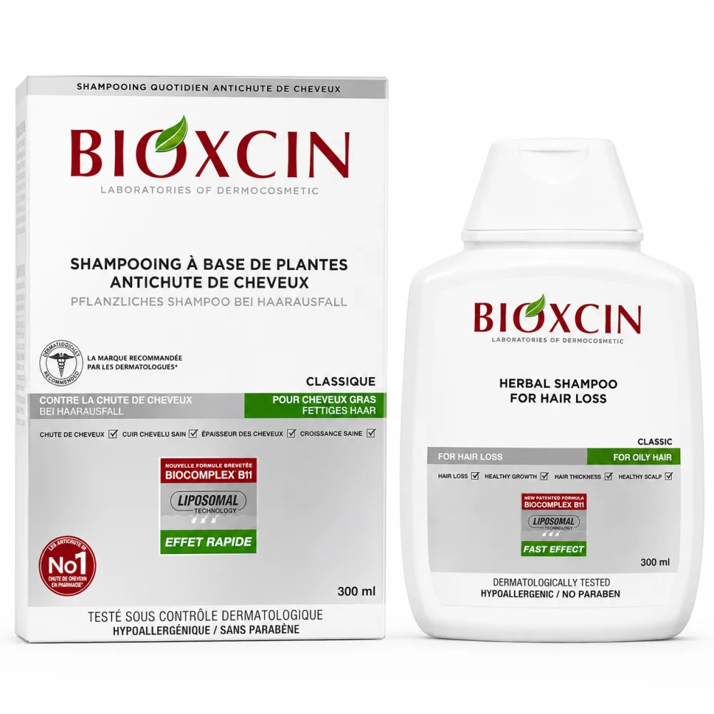Bioxsine Shampooing Anti-Chute Cheveux Gras 300 ml pour Beauté