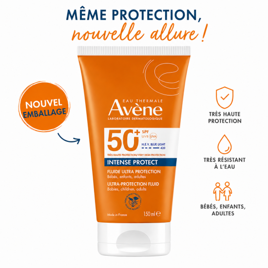Avène Solaire Intense Protect SPF 50+ 150ml pour Nos Promotions