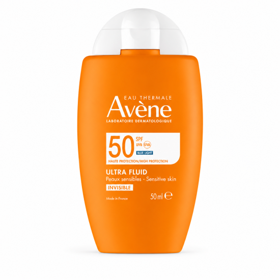 AVENE ULTRA FLUIDE INVISIBLE SPF50 50ML + LAIT APRES SOLEIL 100ML OFFERT