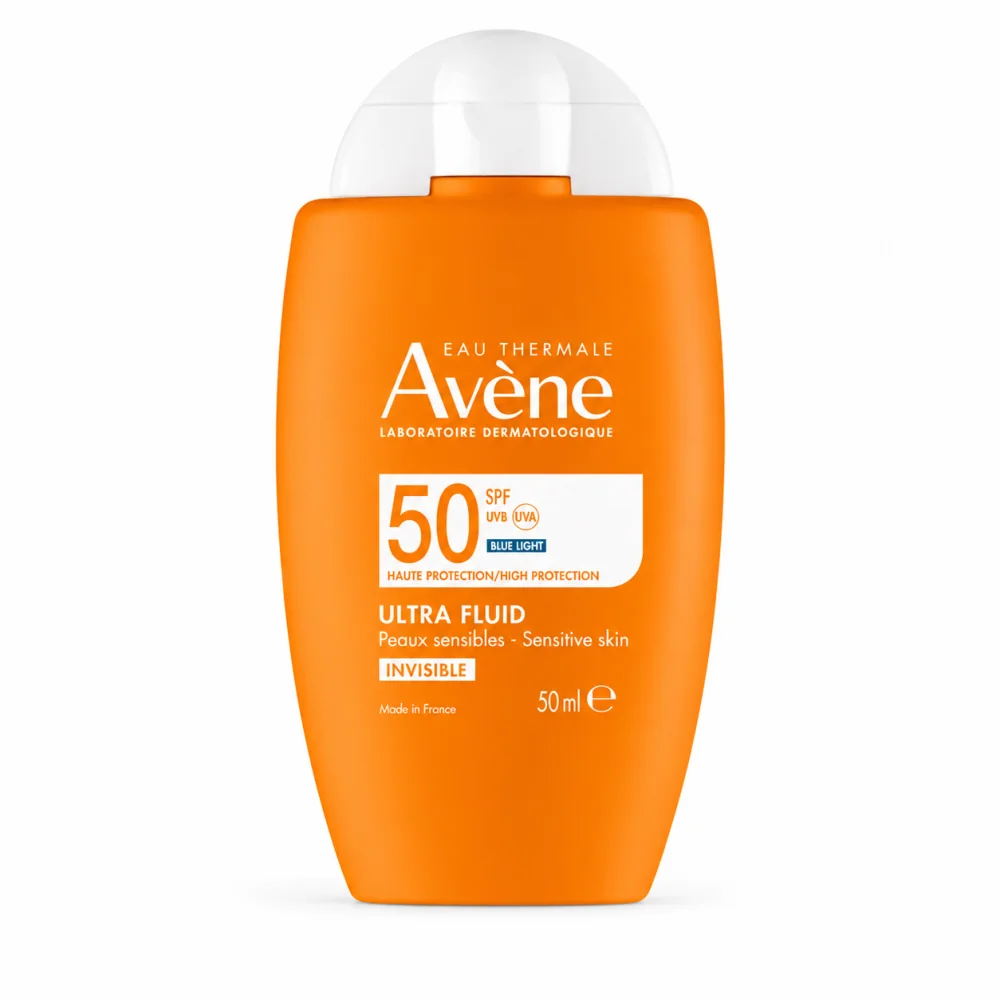AVENE ULTRA FLUIDE INVISIBLE SPF50 50ML + LAIT APRES SOLEIL 100ML OFFERT