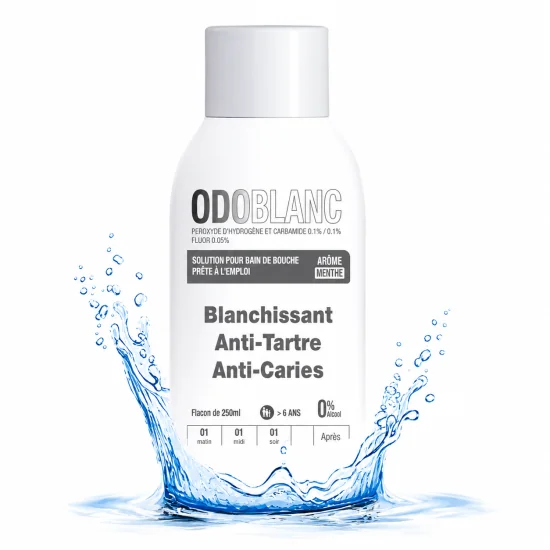 ODOBLANC BLANCHISSANT BAIN DE BOUCHE 250ML