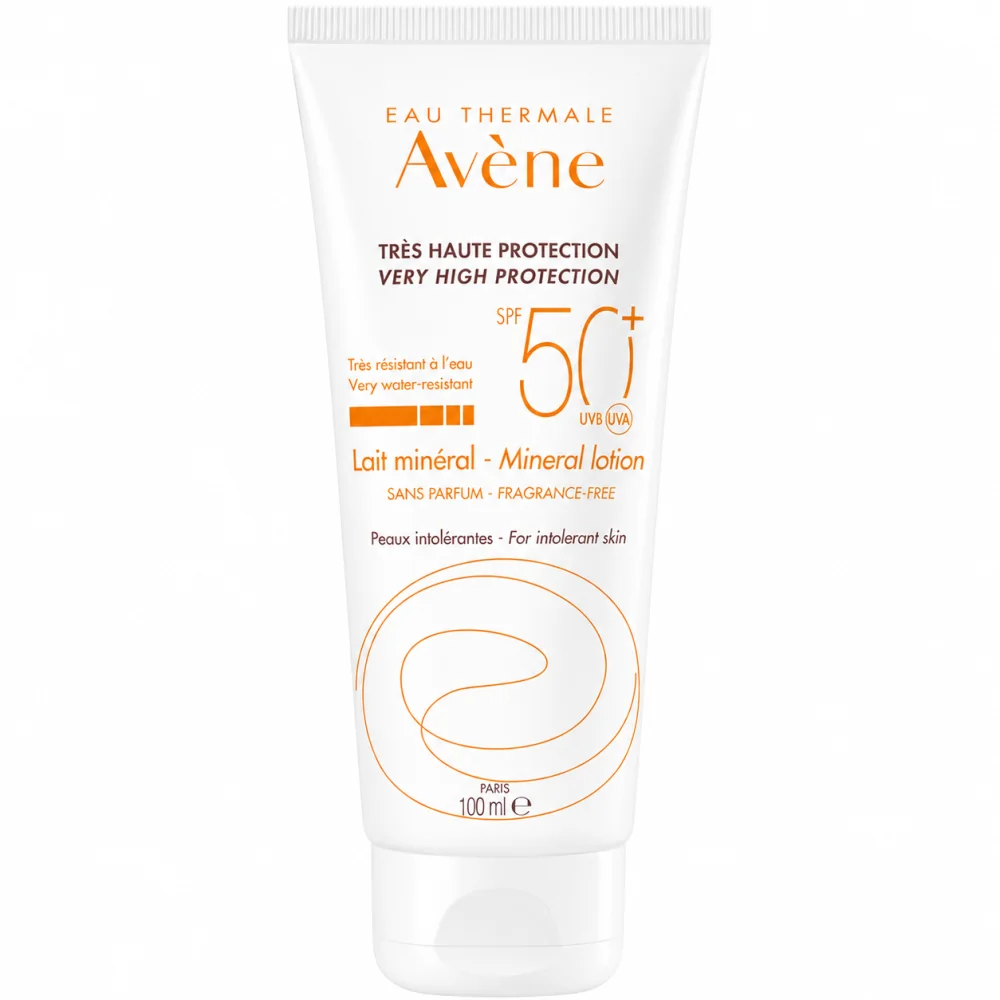 AVENE LAIT MINÉRAL SPF50+ 100ML pour Beauté