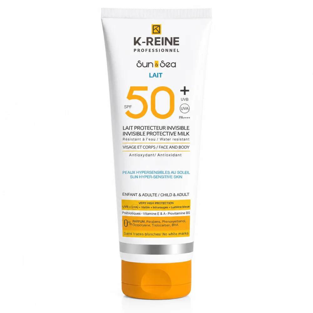 k-reine Lait protecteur invisible pour visage et corps Sun&Sea SPF5...