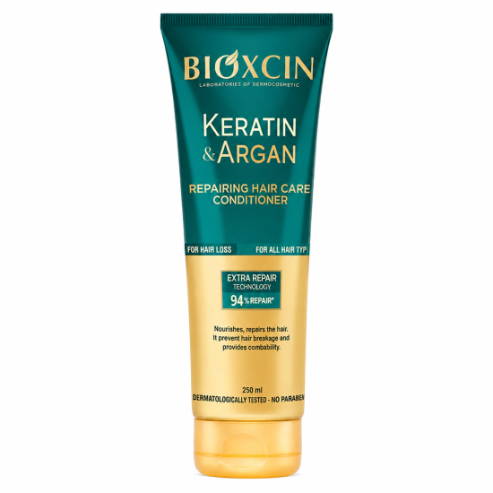 BIOXSINE KERATIN ET ARGAN APRÈS SHAMPOOING 250 ML pour Beauté