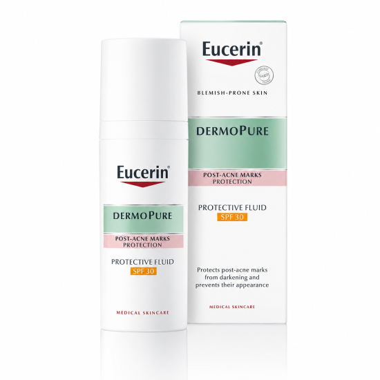 EUCERIN DERMOPURE FLUIDE PROTECTEUR SPF30 50 ML pour Beauté