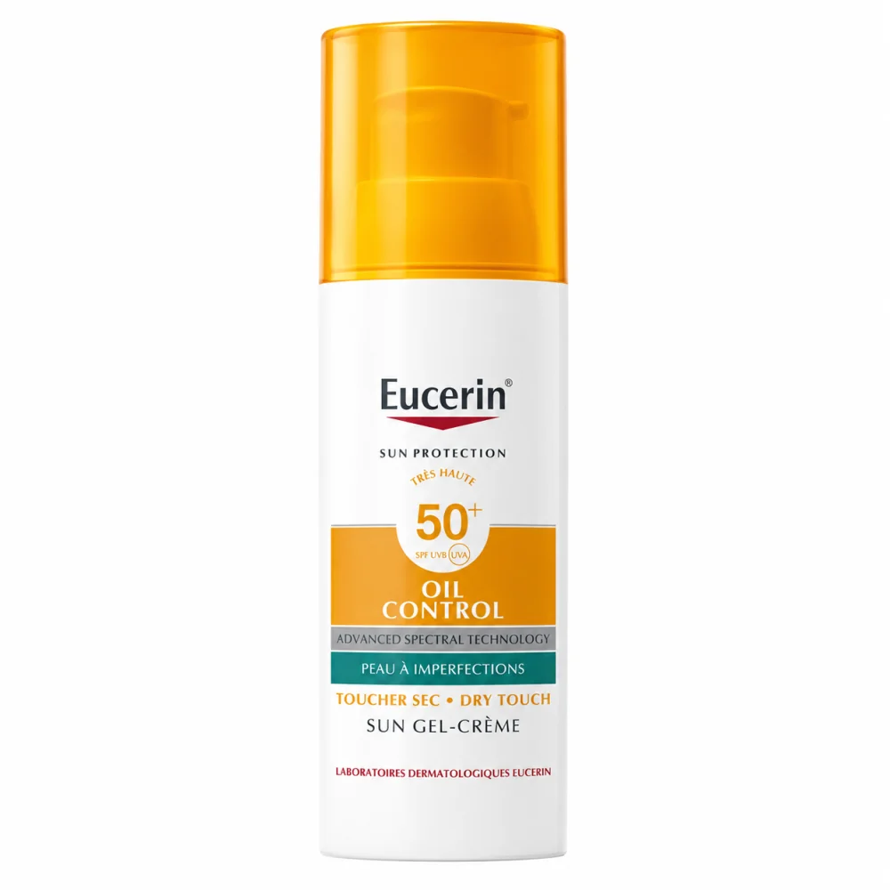 EUCERIN OIL CONTROL GEL-CRÈME SPF 50+ | Parafendri Tunisie
