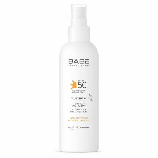 BABE - SPRAY CORPOREL FLUIDE ET RESISTANT A LEAU SPF50 200ML