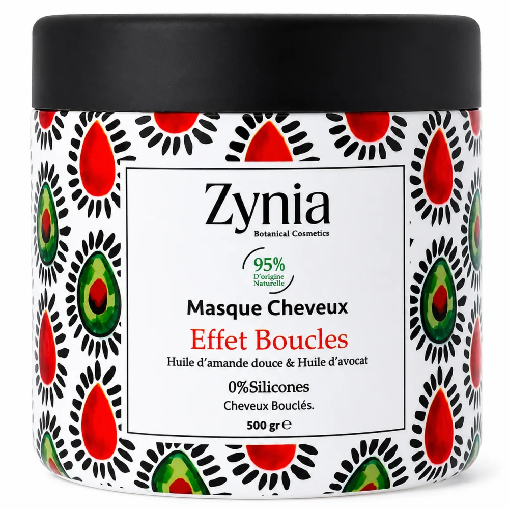 ZYNIA - MASQUE CHEVEUX EFFET BOUCLES 500GR