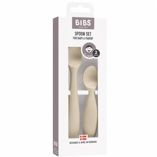 BIBS - LOT DE 2 CUILLERES VANILLA