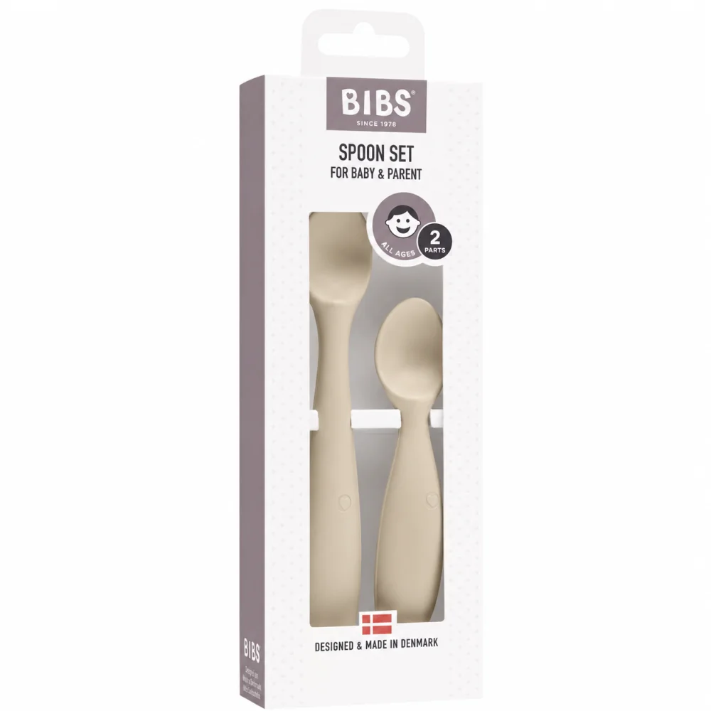 BIBS - LOT DE 2 CUILLERES VANILLA