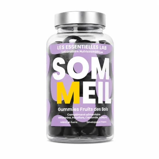 LES ESSENTIELLES LAB - SOMMEIL GUMMIES FRUITS DE BOIS BOITE DE 60 p...