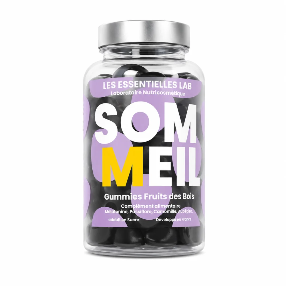 LES ESSENTIELLES LAB - SOMMEIL GUMMIES FRUITS DE BOIS BOITE DE 60 p...