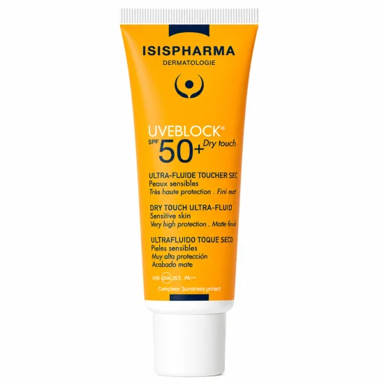 ISISPHARMA UVEBLOCK - ULTRA FLUIDE TOUCHER SEC SPF50+ 40ML