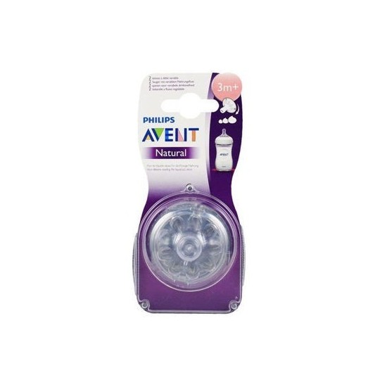 AVENT TETINE NATUREL 3M+ pour Maman et bébé