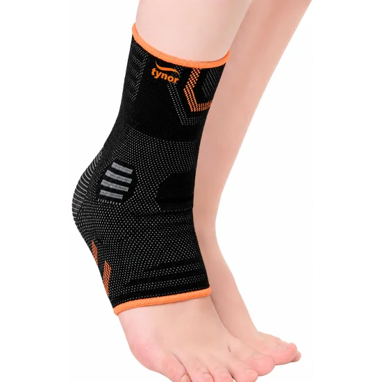 TYNOR SPORT - CHEVILLERE SUPPORT AIRPRO ORANGE (PAIRE)  ST201