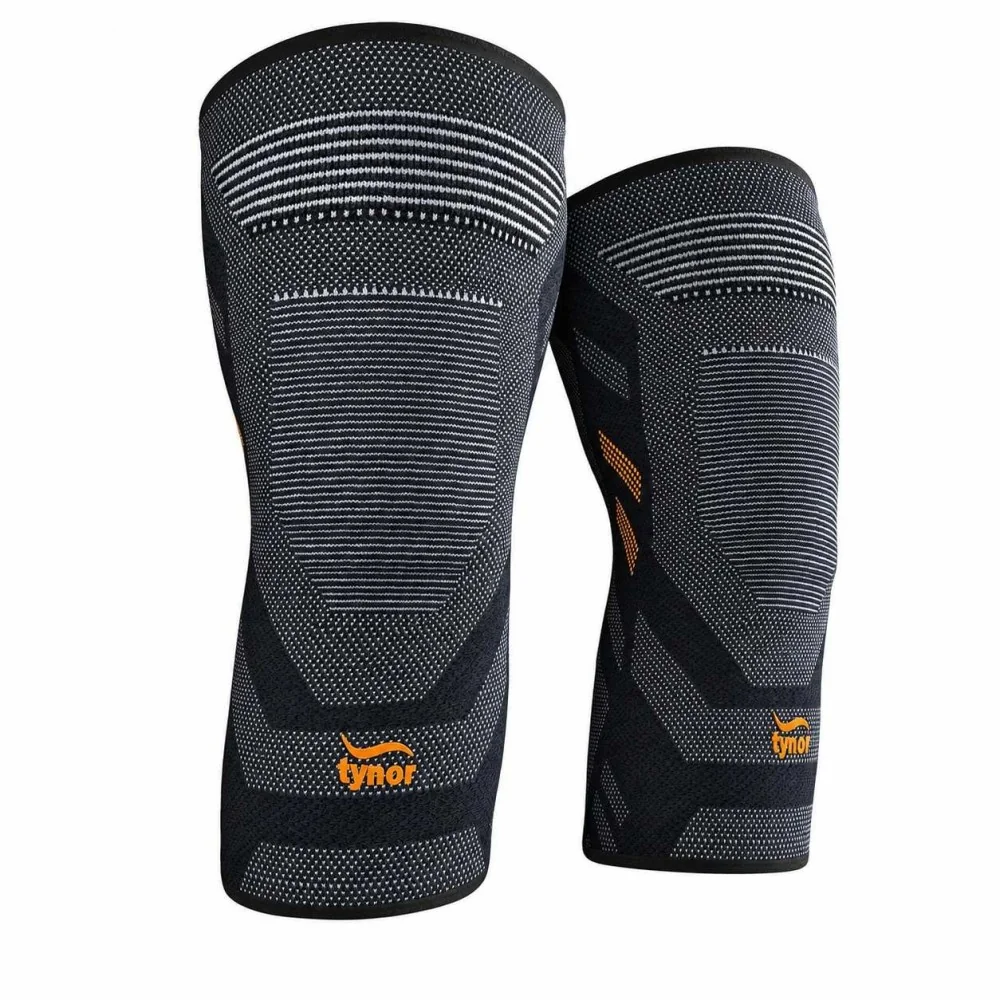 TYNOR SPORT - GENOUILLERE AIRPRO ORANGE (PAIRE) ST102