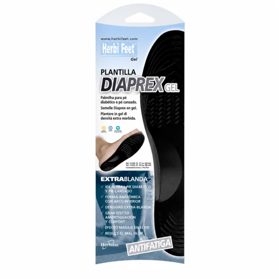 HERBI FEET - SEMELLE EN GEL EXTRA-DOUX TAILLE L REF 15.068.14