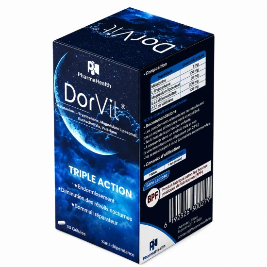 PHARMAHEALTH - DORVIT 30 GELULES